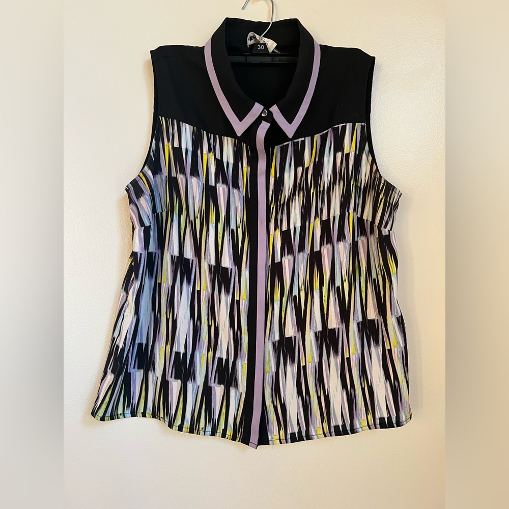 Calvin Klein medium sleeveless dress blouse/shirt